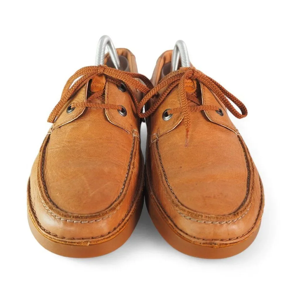 Clarks Oakland Sun Slip-on Moccasin Leather Loafers 261395547 Brown Men's 9.5M‎